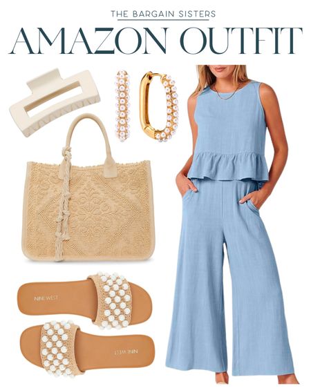 Amazon Outfit

| Amazon OOTD | Amazon Fashion | Amazon Finds | Spring Outfit | Lounge Set | 2 Piece Outfit | Vacation Outfit | Pearl Hoops | Tote Bag | Summer Sandals | Summer Outfit 

#LTKstyletip #LTKSeasonal #LTKU