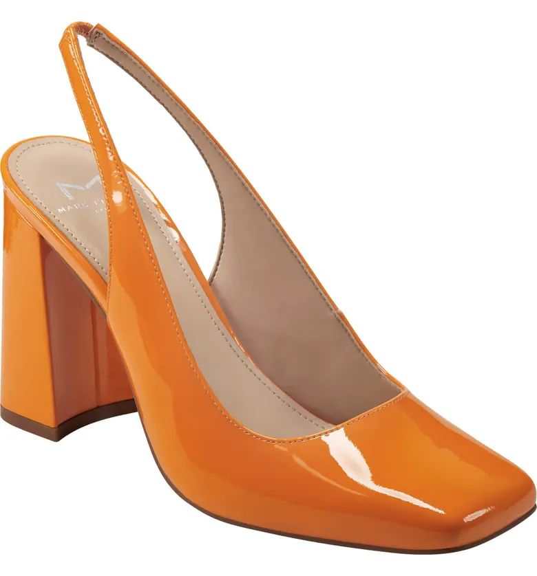 Marc Fisher LTD Onna Square Toe Slingback Pump | Nordstrom | Nordstrom