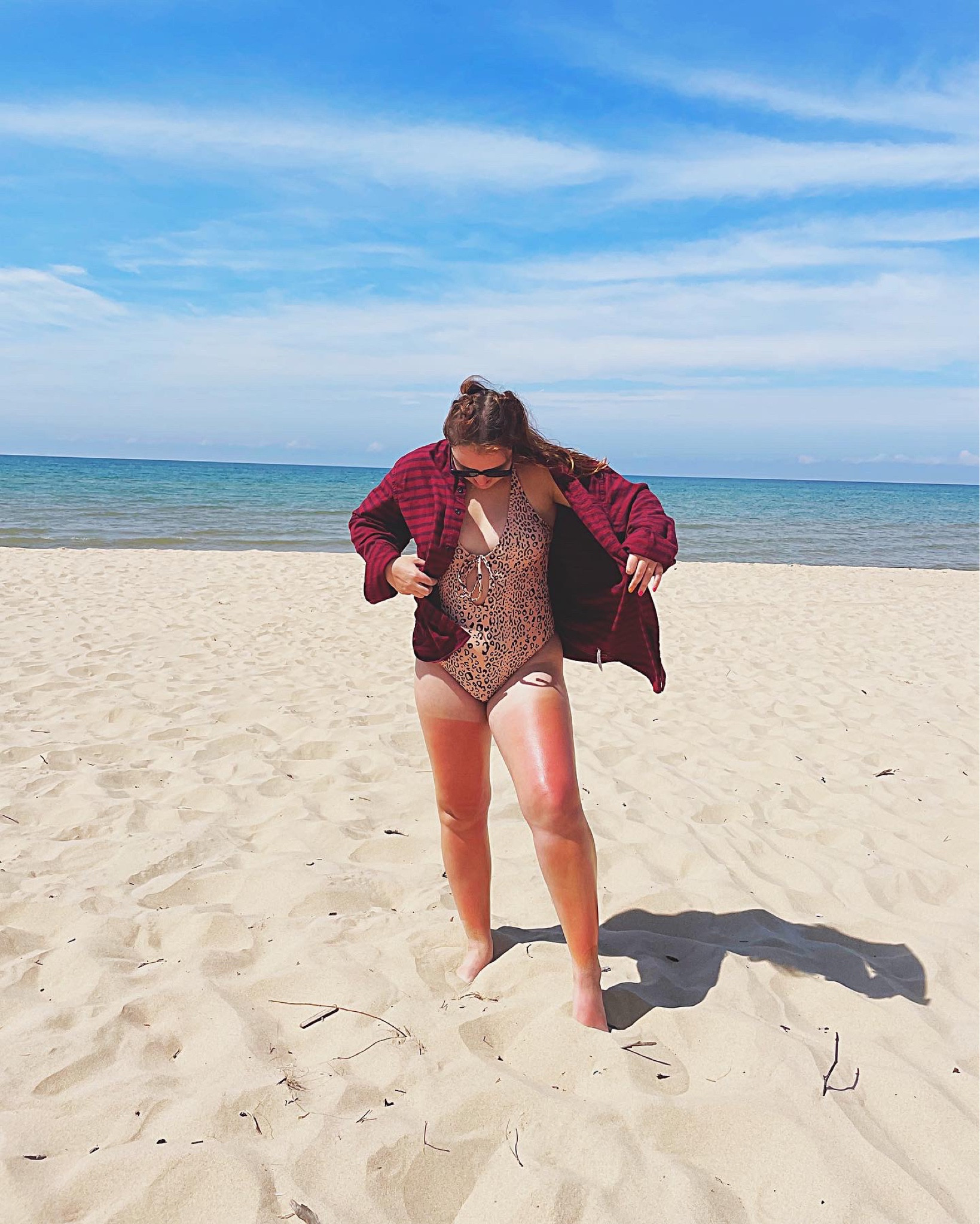 Fall is trying to speed up summer

#LTKSeasonal #LTKswim #LTKcurves