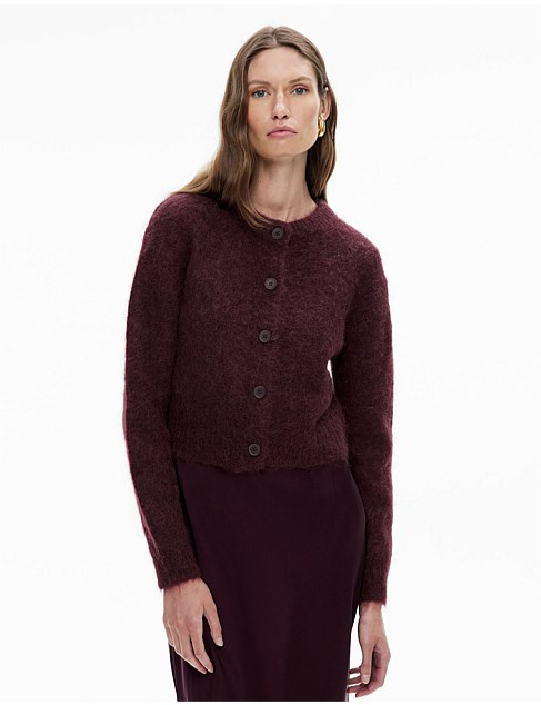 Fluffy Crew Cardigan | David Jones (Australia & New Zealand)