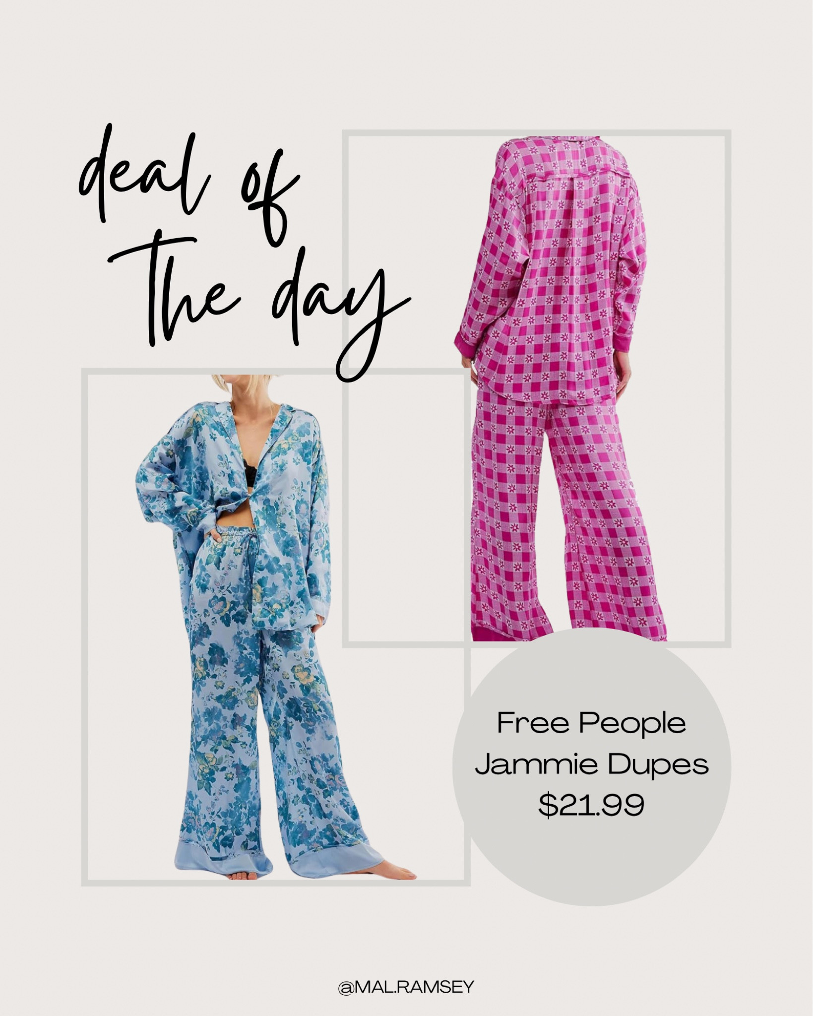 The reviews on these free people dupe pajamas are great!!! So many awesome colors and patterns but these are my FAVORITE! 

#LTKHome #LTKFindsUnder50 #LTKStyleTip