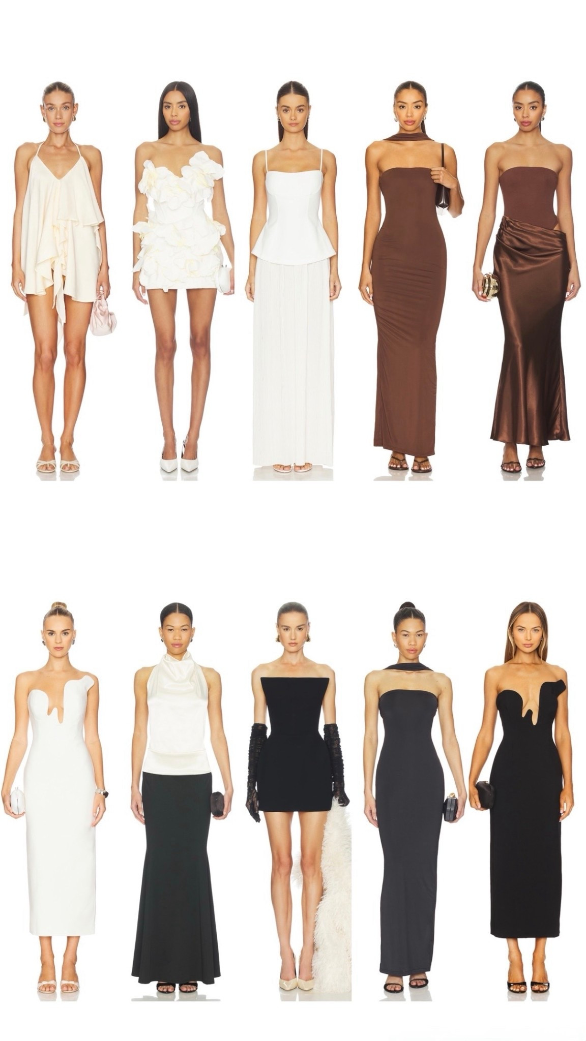 Revolve White, Brown, and Black Dresses!

#LTKootd #LTKWedding #LTKgrwm