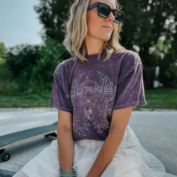 Journey Mineral Wash Tee | Mountain Moverz