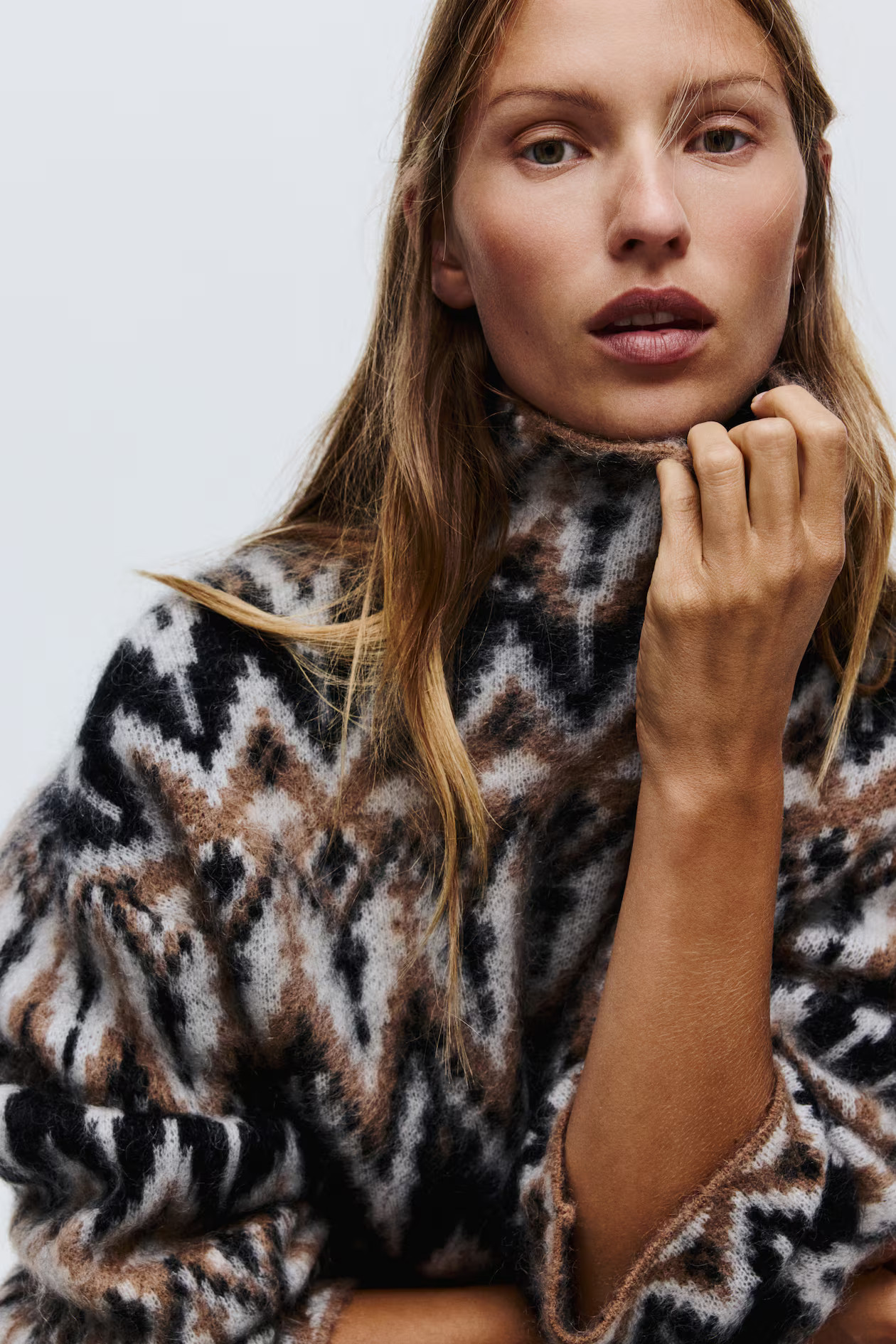 Mohair-blend turtleneck jumper | H&M (UK, MY, IN, SG, PH, TW, HK)