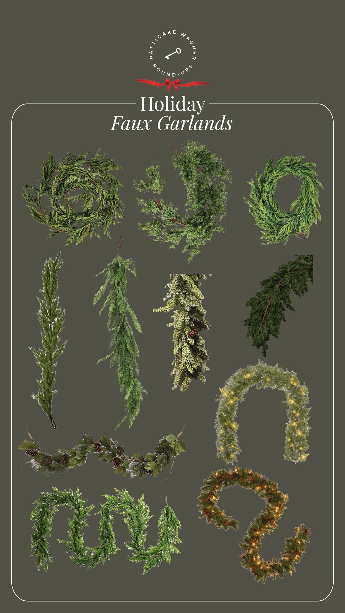 Holiday Christmas garlands in all price points. These are ones that I have or had great reviews  

#LTKstyletip #LTKhome #LTKHoliday