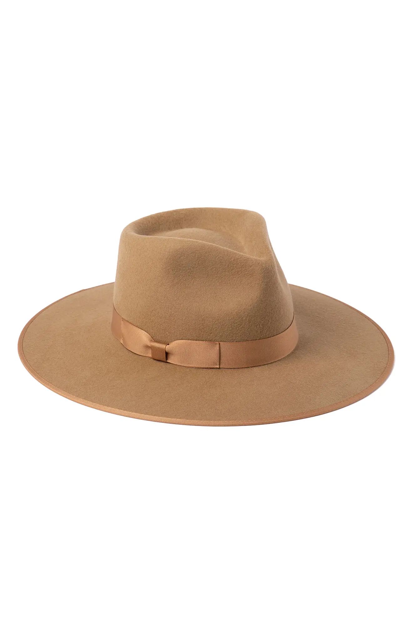 Lack of Color Teak Rancher Wool Fedora in Brown at Nordstrom, Size Small | Nordstrom