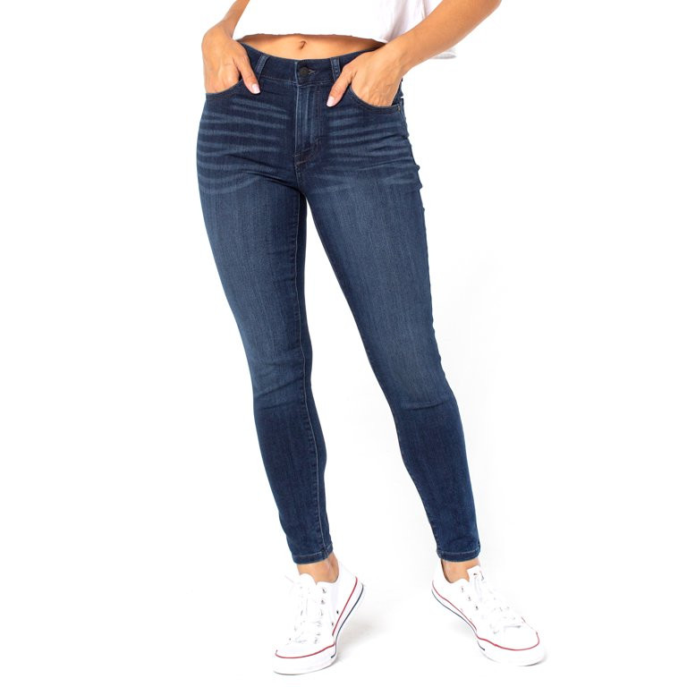 Celebrity Pink Juniors Mid-Rise Ankle Skinny 27" | Walmart (US)