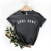 Cool Aunt Shirt, Squad Auntie, Auntie Shirts For Women, Gift For Aunt, Uncle Best | Etsy (US)