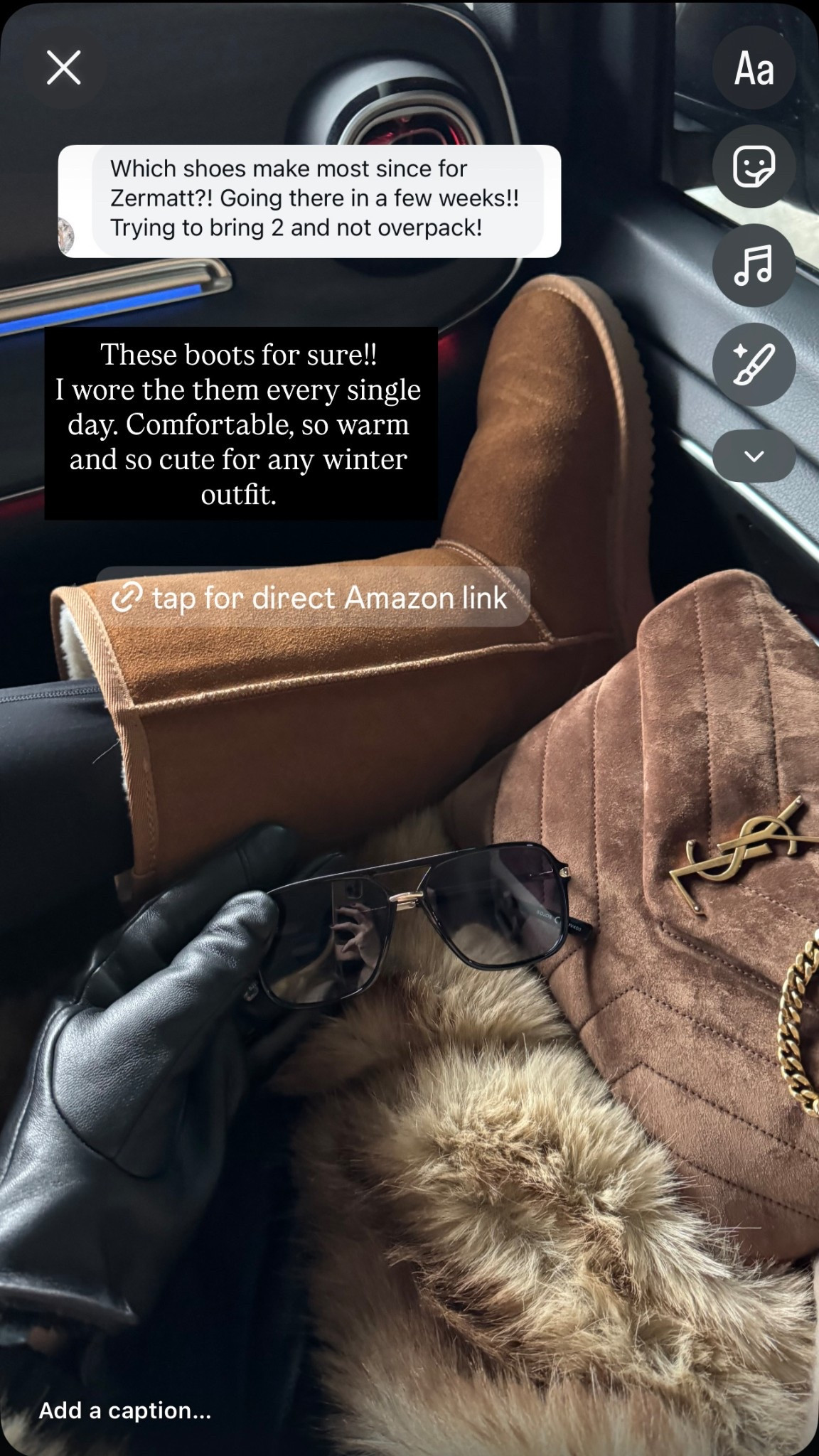 These boots for sure!!
I wore the them every single day. Comfortable, so warm and so cute for any winter outfit.
Winter outfit 
Snow outfit 

#LTKU #LTKSeasonal #LTKFindsUnder100