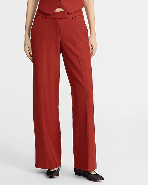 Editor Mid Rise Trouser Pant | Express