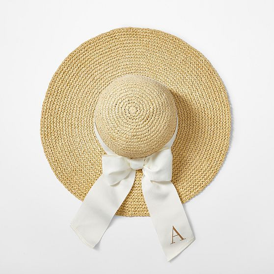 Ribbon Bow Straw Hat | Mark and Graham