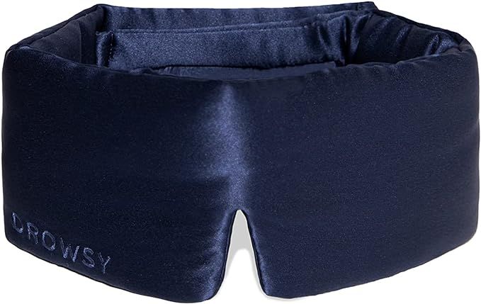 The Original Drowsy Sleep Co. 22 Momme, Mulberry Silk Eye Mask. Super Soft. Complete Blackout.…... | Amazon (US)
