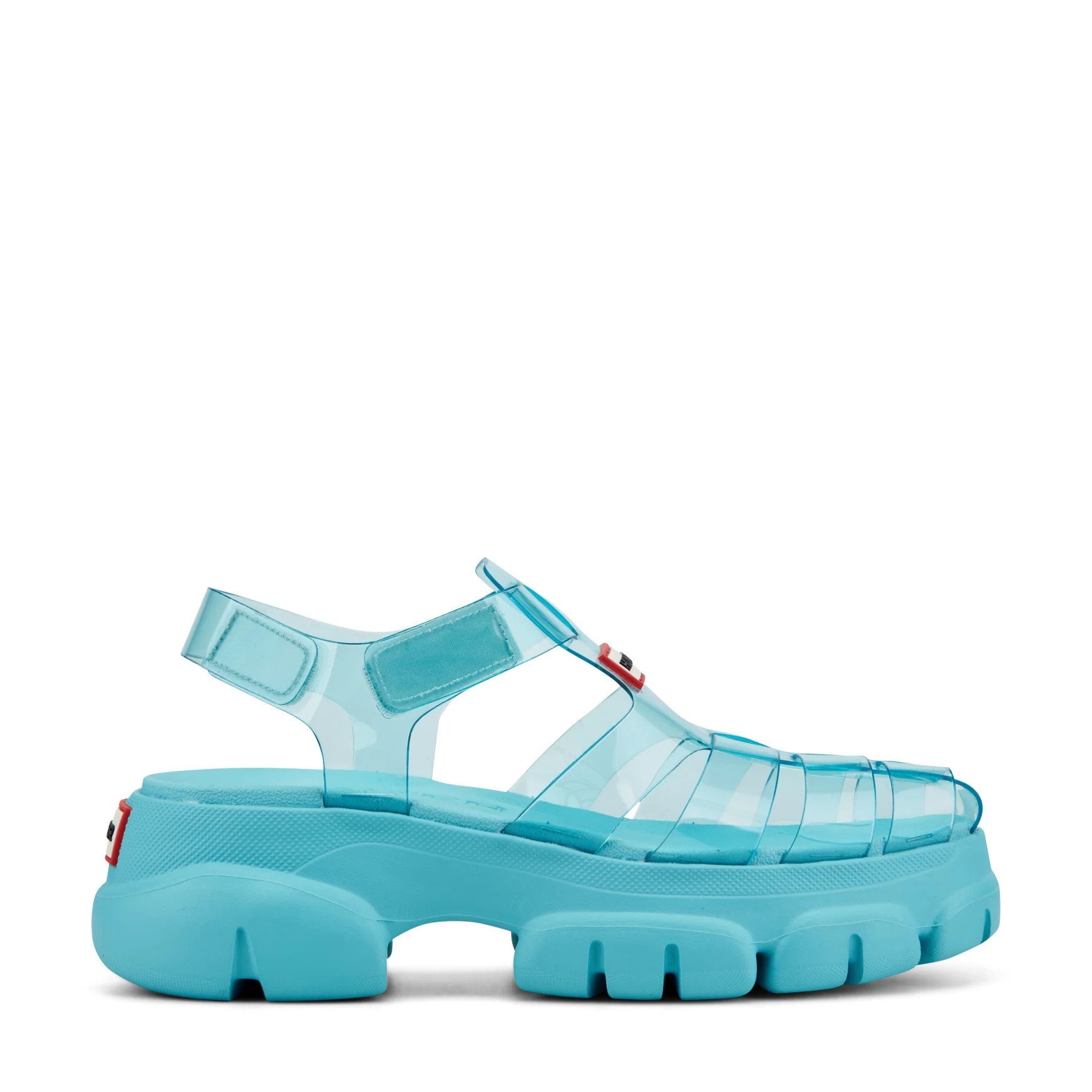 Women's Belah Closed Toe Casual Sandals - Blue Translucent | Hunter Boots | Hunter Boots