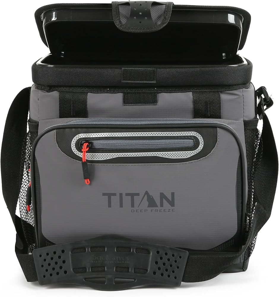 Titan Deep Freeze Cooler Zipperless Hardbody Cooler - Deep Freeze Insulation, HardBody Liner, and... | Amazon (US)