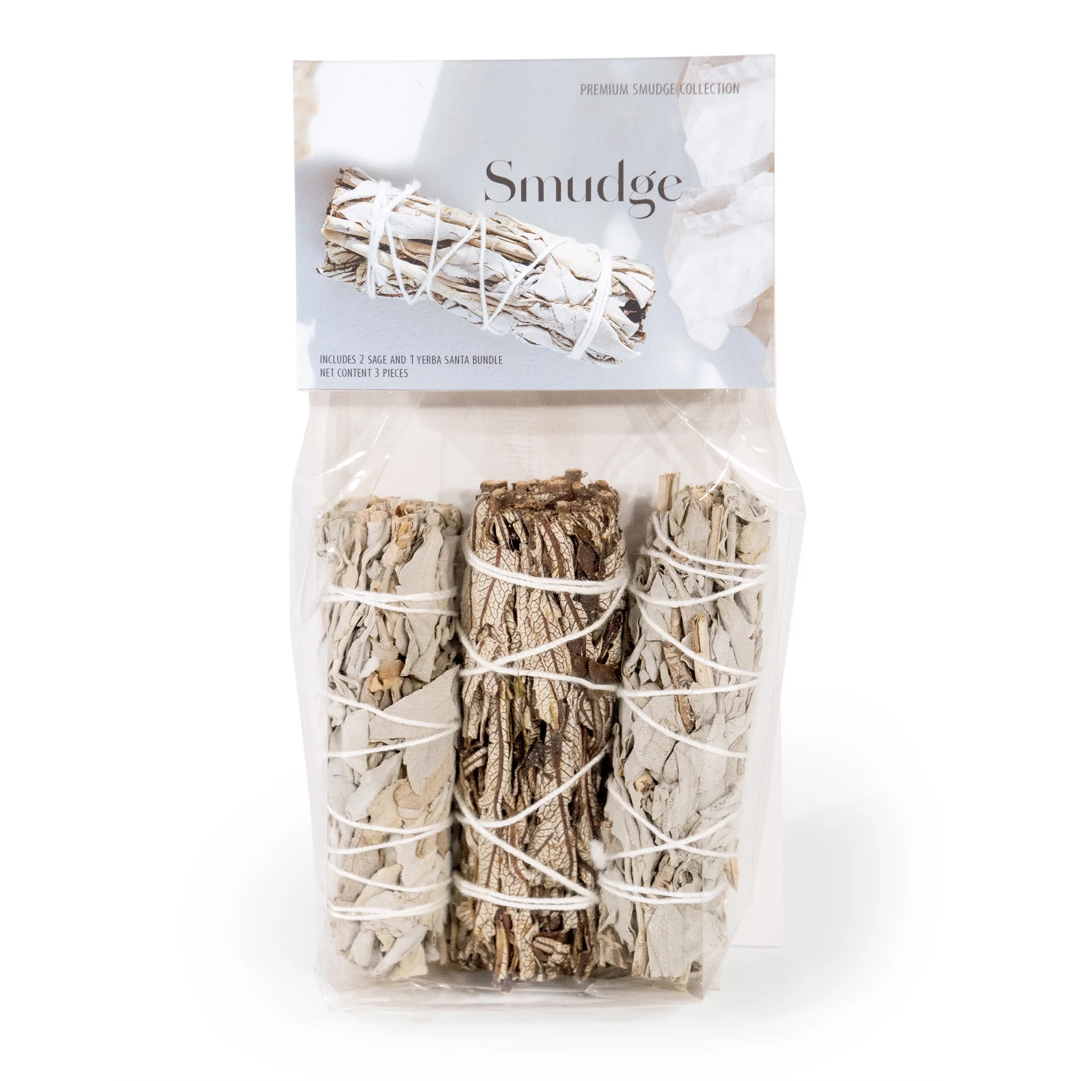 Premium Smudge Collection Trio Sage Bundle (Includes 2 Sage and 1 Yerba Santa Bundle) | Walmart (US)