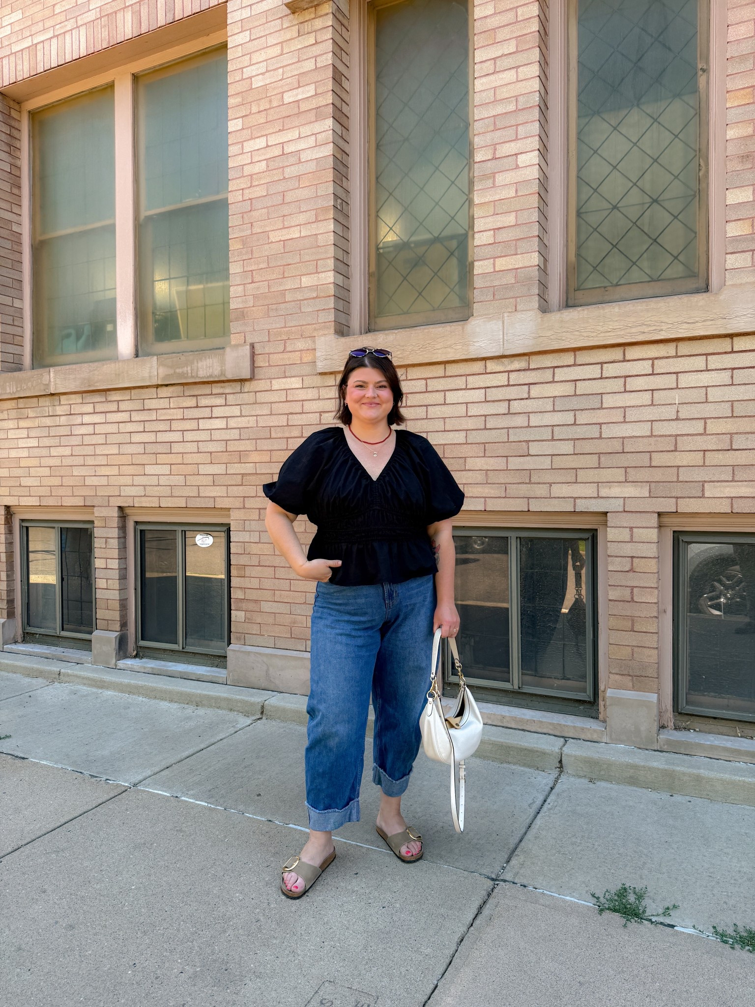 my new favorite jeans 💕 I'm in a 34!