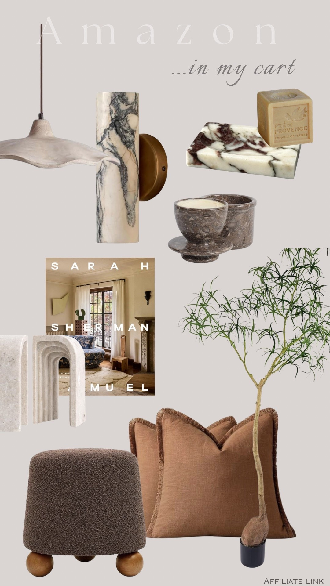 What’s in my cart! 🤎


Coffee table books, throw pillows, bookends, home decor, wall sconce, lighting, decor accents, fall decor, faux tree, soap dish, ottoman, butter dish 


#amazonfinds #homedecor #falldecor #seasonaldecor #organicmodern

#LTKHome #LTKSeasonal