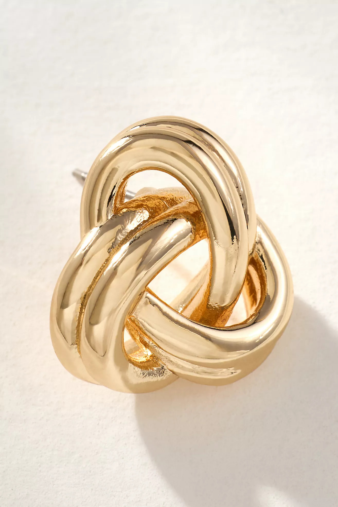 BaubleBar Madeline Ribbed Knot Earrings | Anthropologie (US)