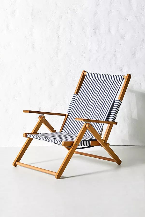Tommy Beach Chair By Anthropologie in Blue | Anthropologie (US)