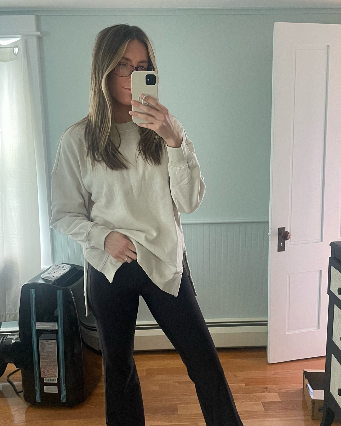 I am here for an oversized Crewneck. This one from Old Navy is the PERFECT fit. Order your true to size for a baggy look. This is a small in the color “wishbone”  

Fall outfits, shacket, flannel, mommy and me, family matching, basics, clothing

#LTKstyletip #LTKSeasonal #LTKfindsunder50