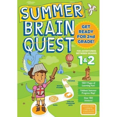 Summer Brain Quest : Between Grades 1 & 2 (Paperback) | Target