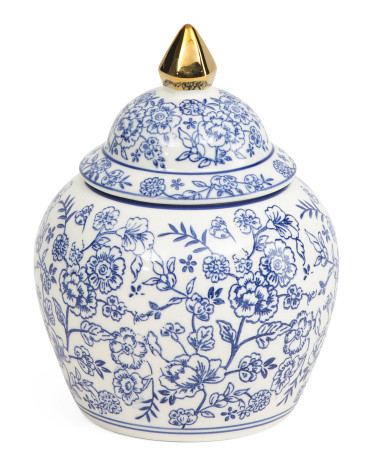 17.63oz Ceramic Ginger Jar Candle | TJ Maxx