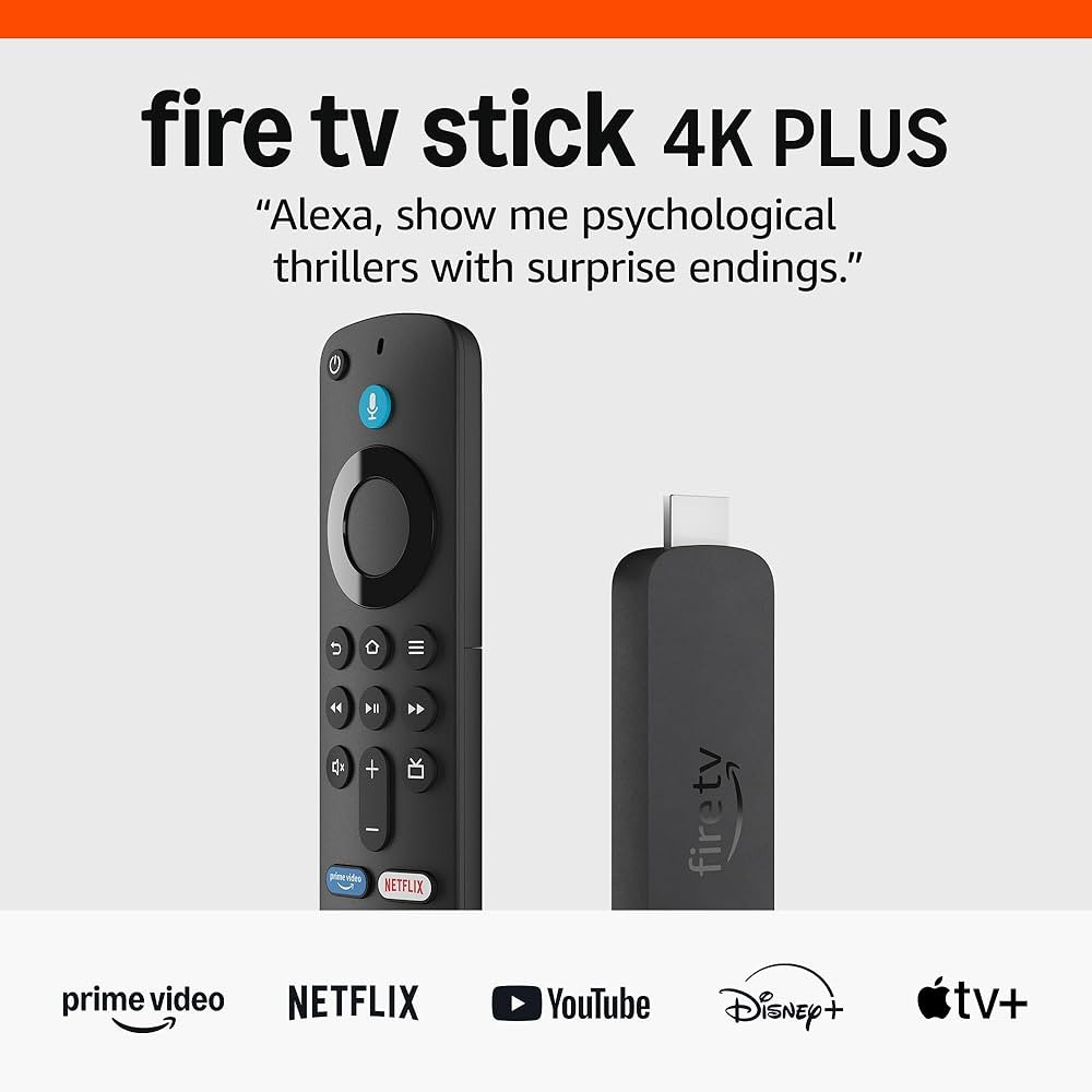 Amazon Fire TV Stick 4K Plus (newest model) with AI-powered Fire TV Search, Wi-Fi 6, stream over ... | Amazon (US)