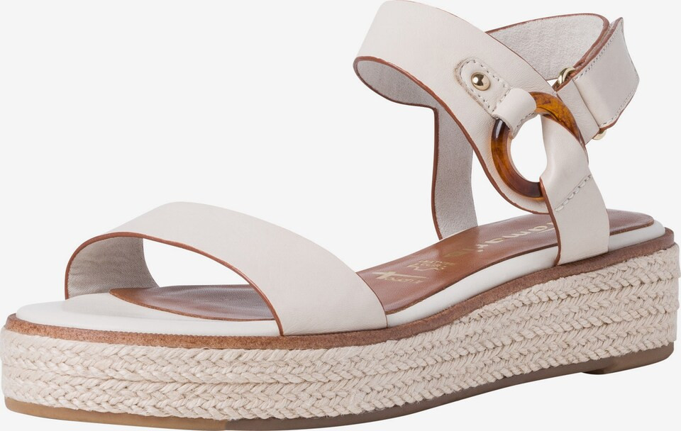 TAMARIS Sandale in Beige | ABOUT YOU (DE)