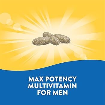 Nature's Way Alive! Men’s Max3 Potency Multivitamin, Supports Whole Body Wellness*, Supports Ce... | Amazon (US)