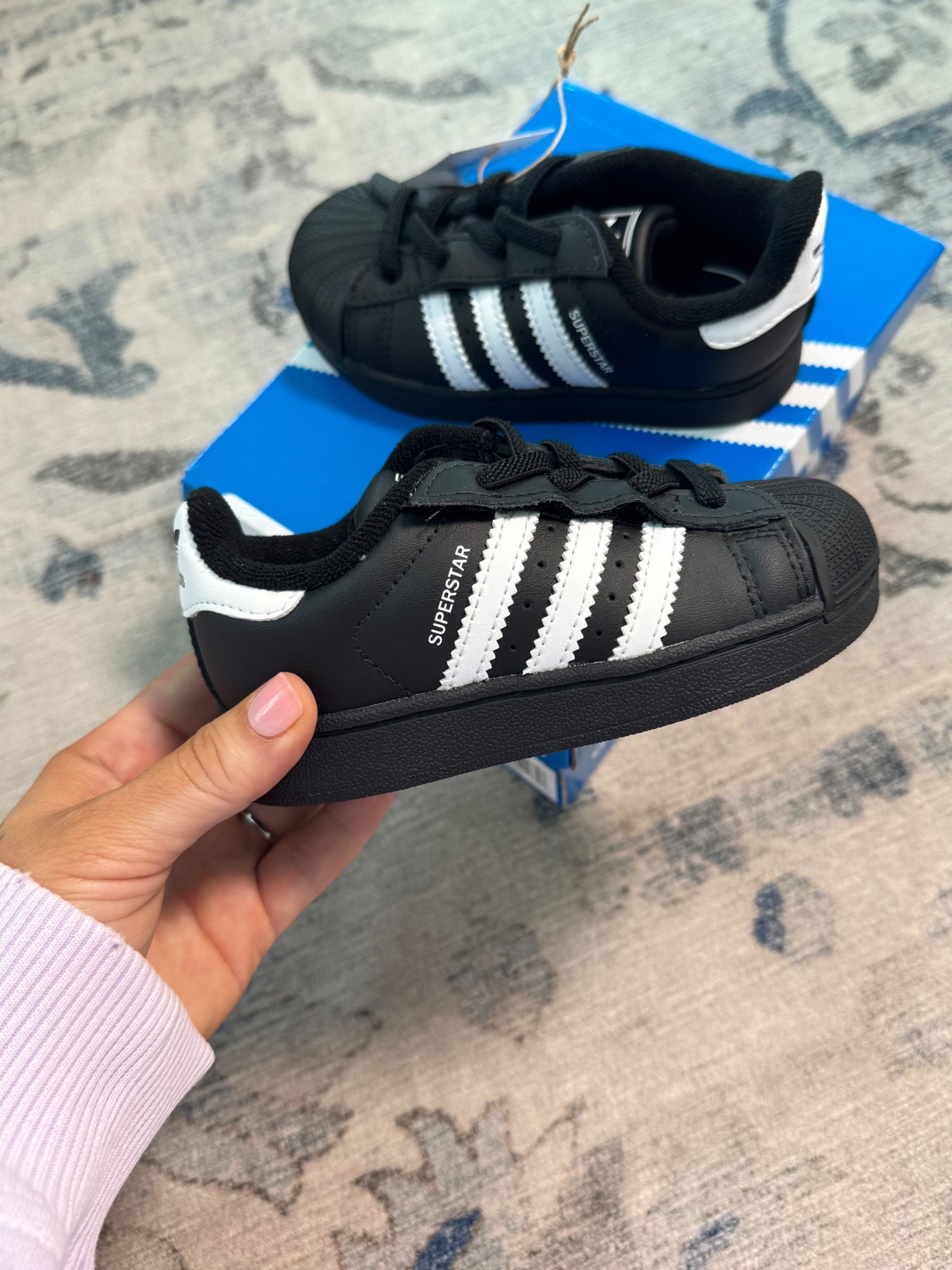 To cute! Claira needed all black pair for school 🤪

#LTKKids