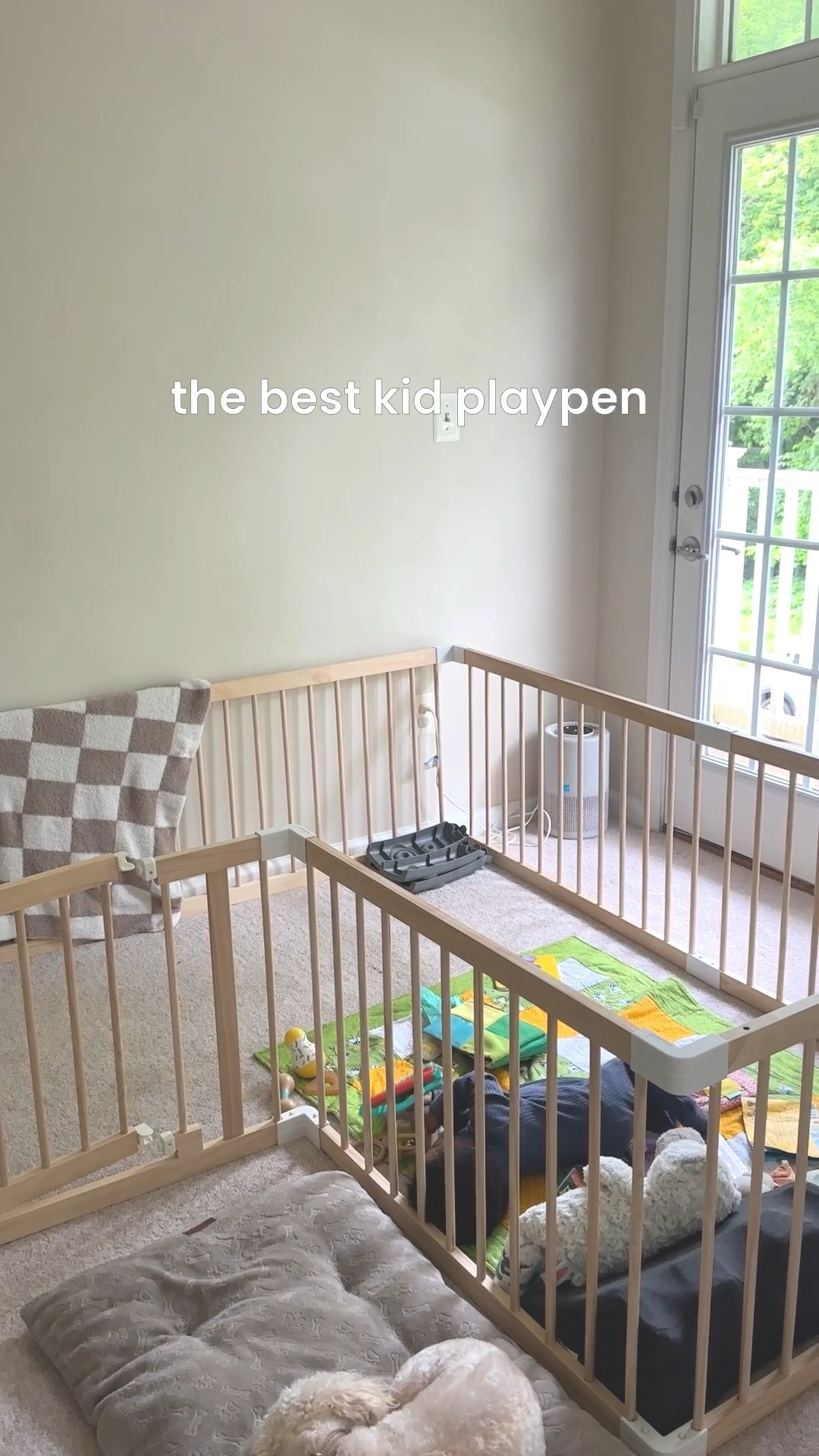 my baby LOVES this playpen. it’s aesthetic and perfect to leave up in your living room, office, wherever! 

#LTKHome #LTKBaby