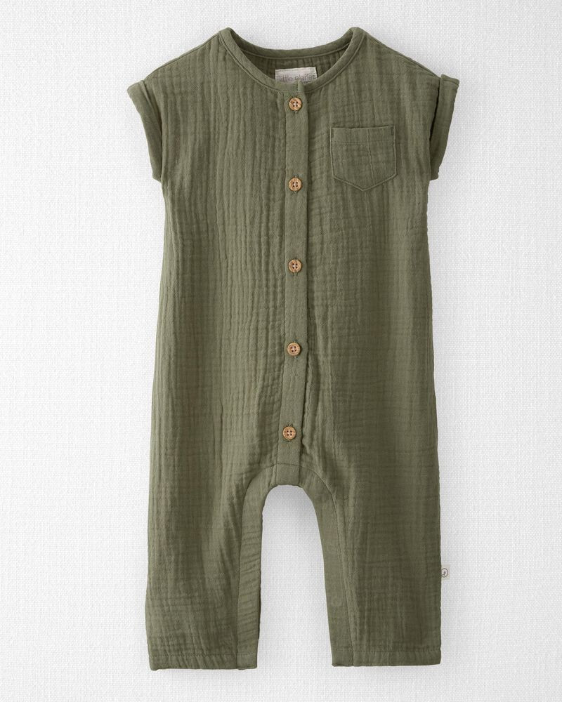 Organic Cotton Gauze Jumpsuit | Carter's