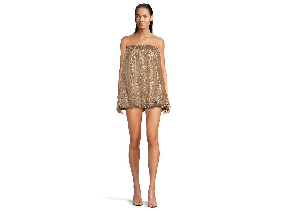 Show Me Your Mumu Beverly Bubble Dress Women's Dress Silver Confetti : XS, Cotton/Polyester/Spandex | Zappos