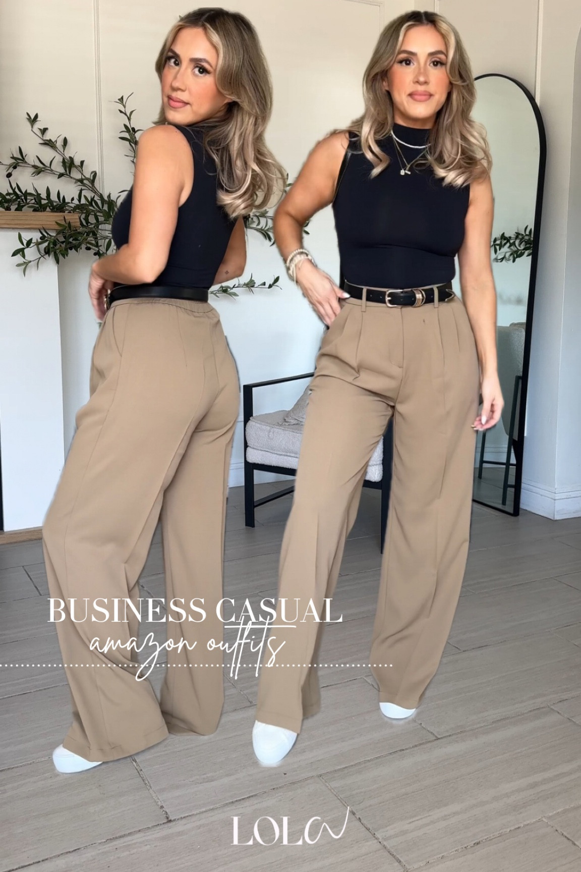 Amazon BUSINESS CASUAL Outfits 🤓🤗

✔️small long THIN in trousers | color is Khaki (thin) | small in bodysuit 

#LTKWorkwear #LTKFindsUnder50 #LTKU