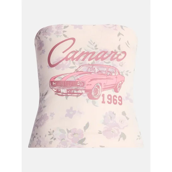 Chevrolet Women’s Camaro 1965 Graphic Tube Top, Sizes XXS-XXL | Walmart (US)