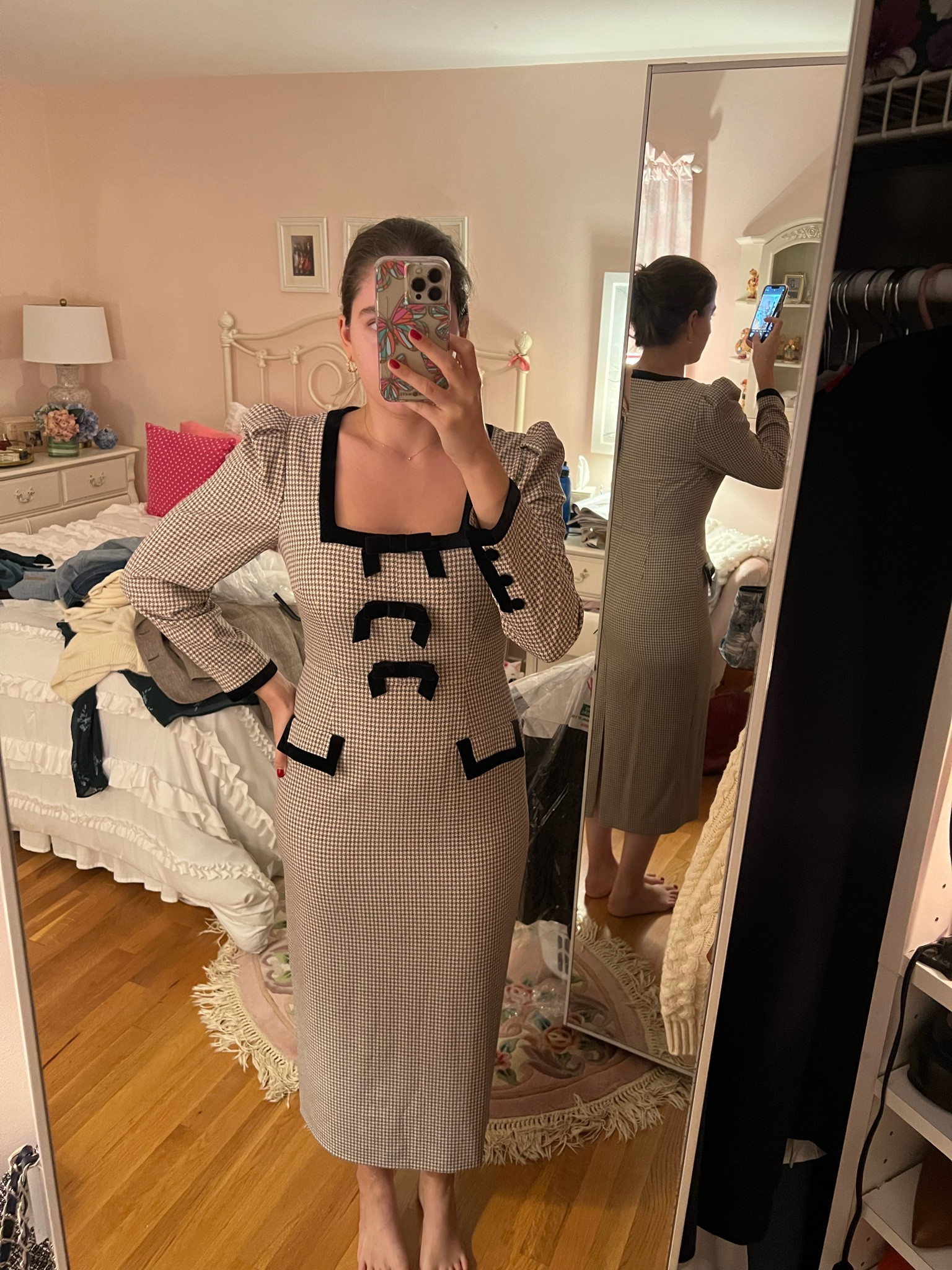 ann taylor loft black and white dress Ann Taylor Loft White & Black Jumpsuit