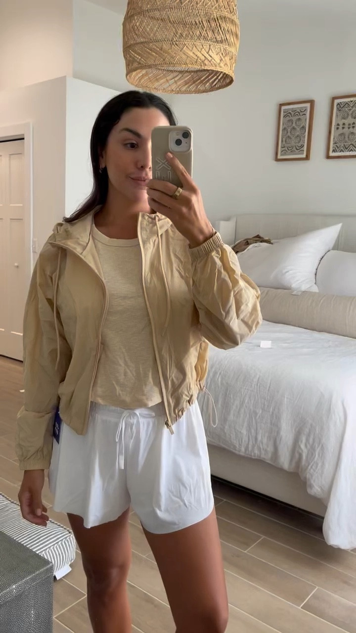 Target outfit! Perfect for walks on a chilly morning or summer night! Wearing smalls! 
Love this windbreaker jacket 

#LTKunder100 #LTKstyletip #LTKunder50