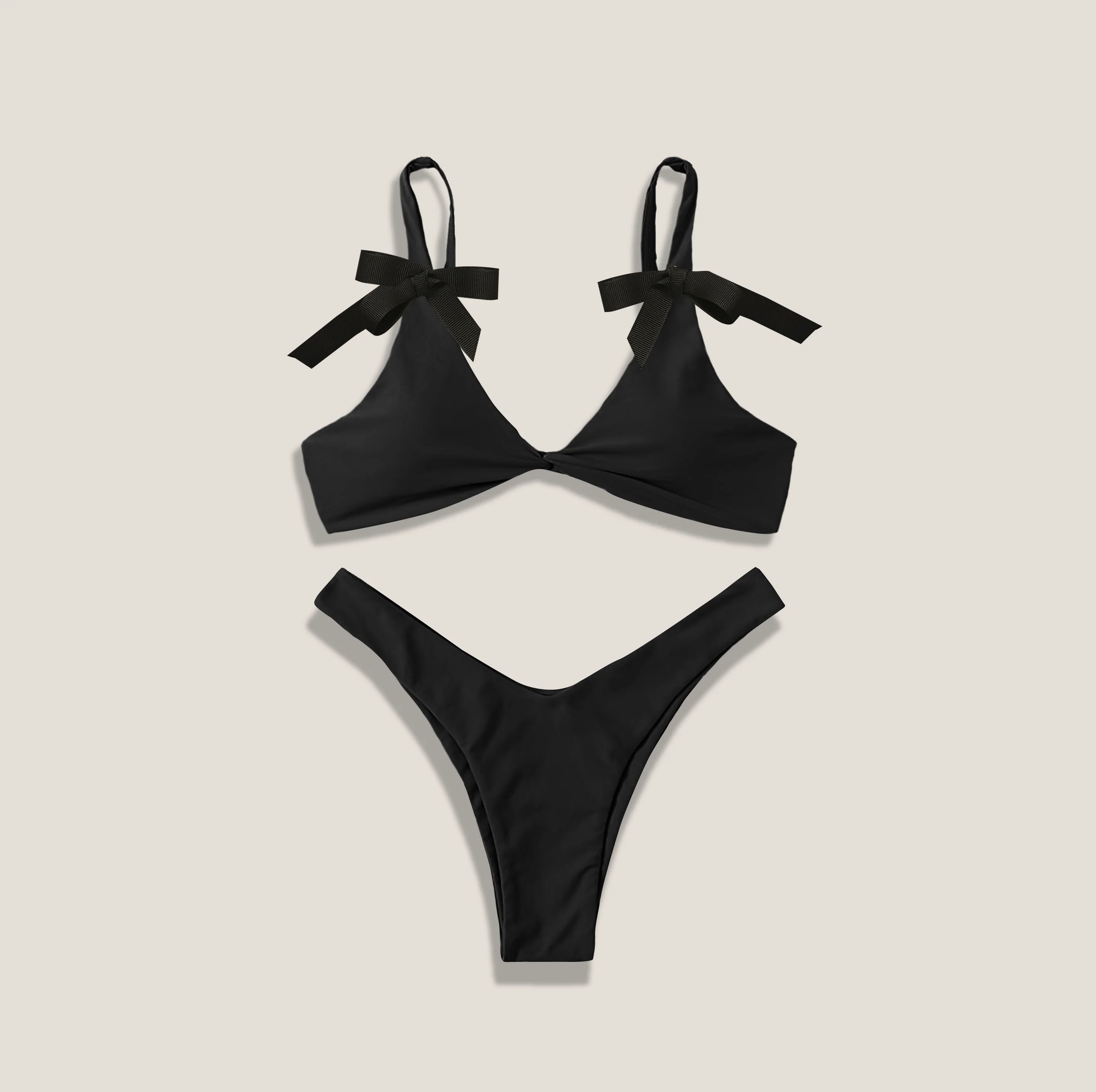 Limited Edition** “CLASSIC NOIR MINKY ” Bikini | MME.MINK