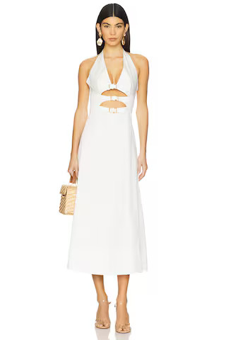 Braxton Dress in Off White | Revolve Clothing (Global)
