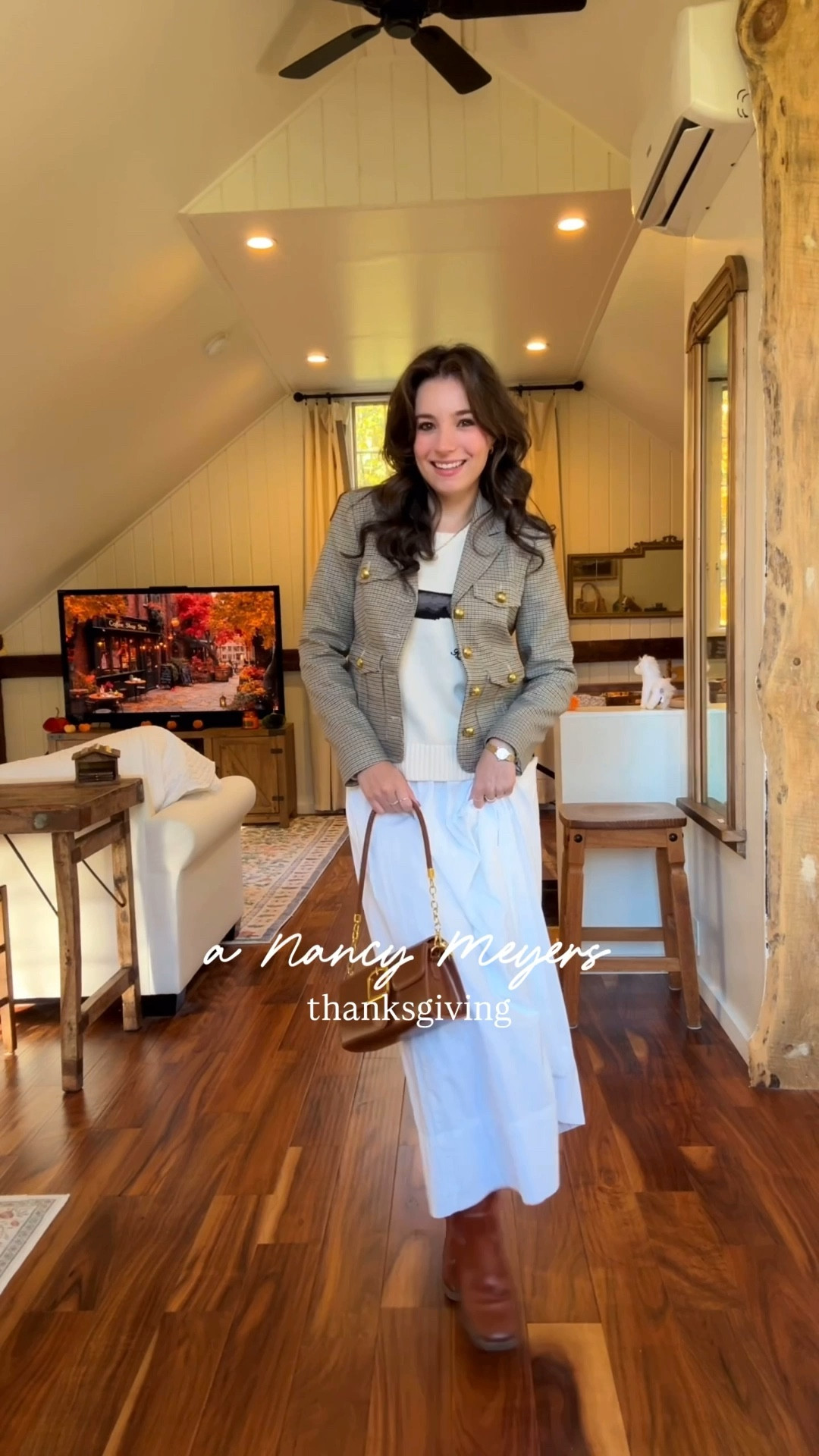 Thanksgiving outfits inspired by Martha Stewart, Ralph Lauren, and Nancy Meyers! ☕️🥰🥧🐎

#LTKSeasonal #LTKParties #LTKHoliday