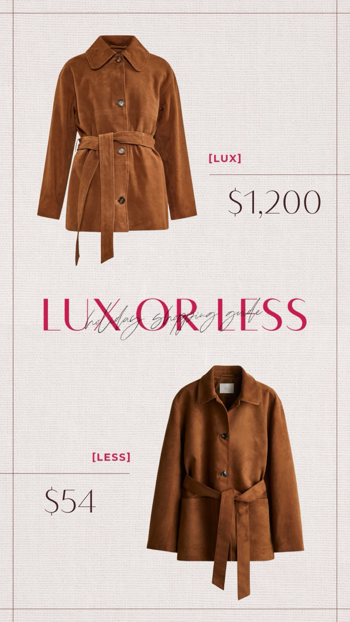 Perfect for spring transition the look of suede without the insane price, will go quick 🤎

#LTKSeasonal #LTKOver40 #LTKStyleTip