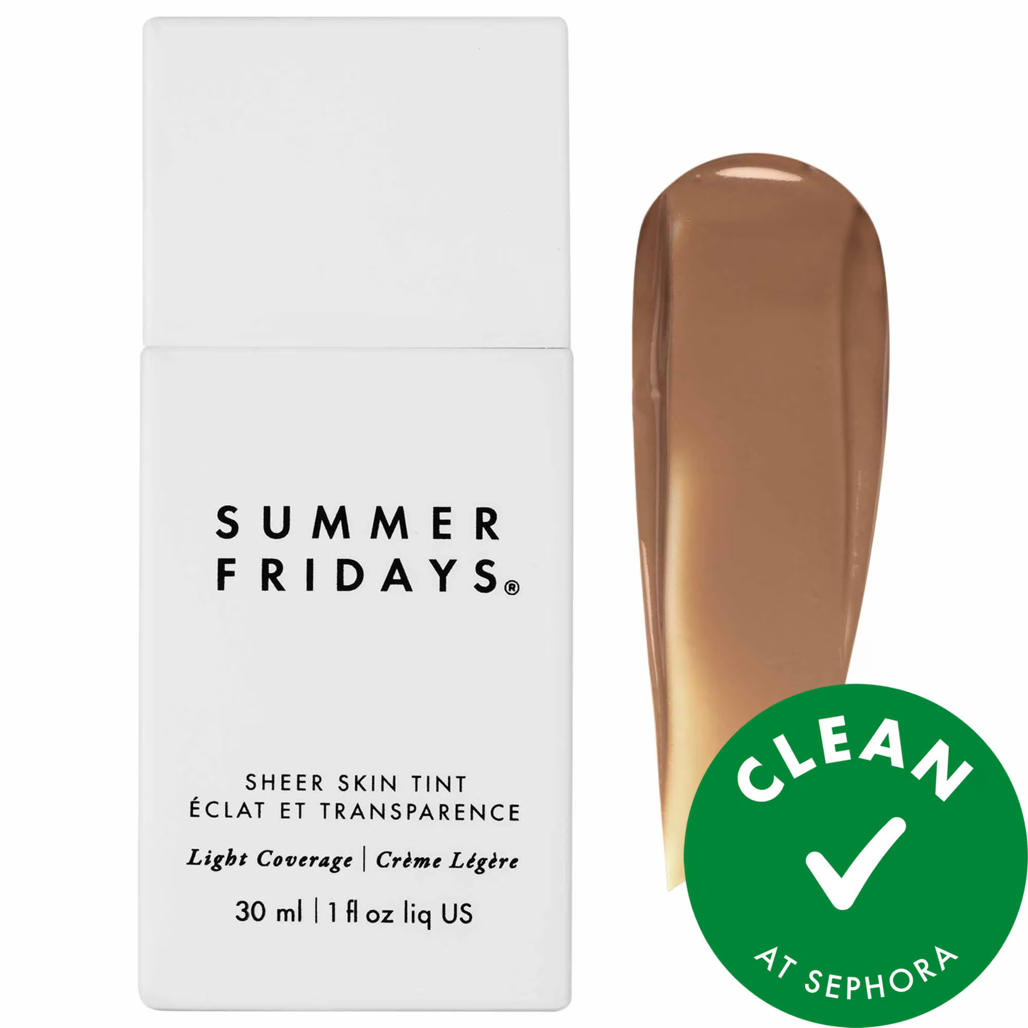 Summer Fridays Sheer Skin Tint with Hyaluronic Acid + Squalane Shade 5 1 oz / 30 mL | Sephora (US)