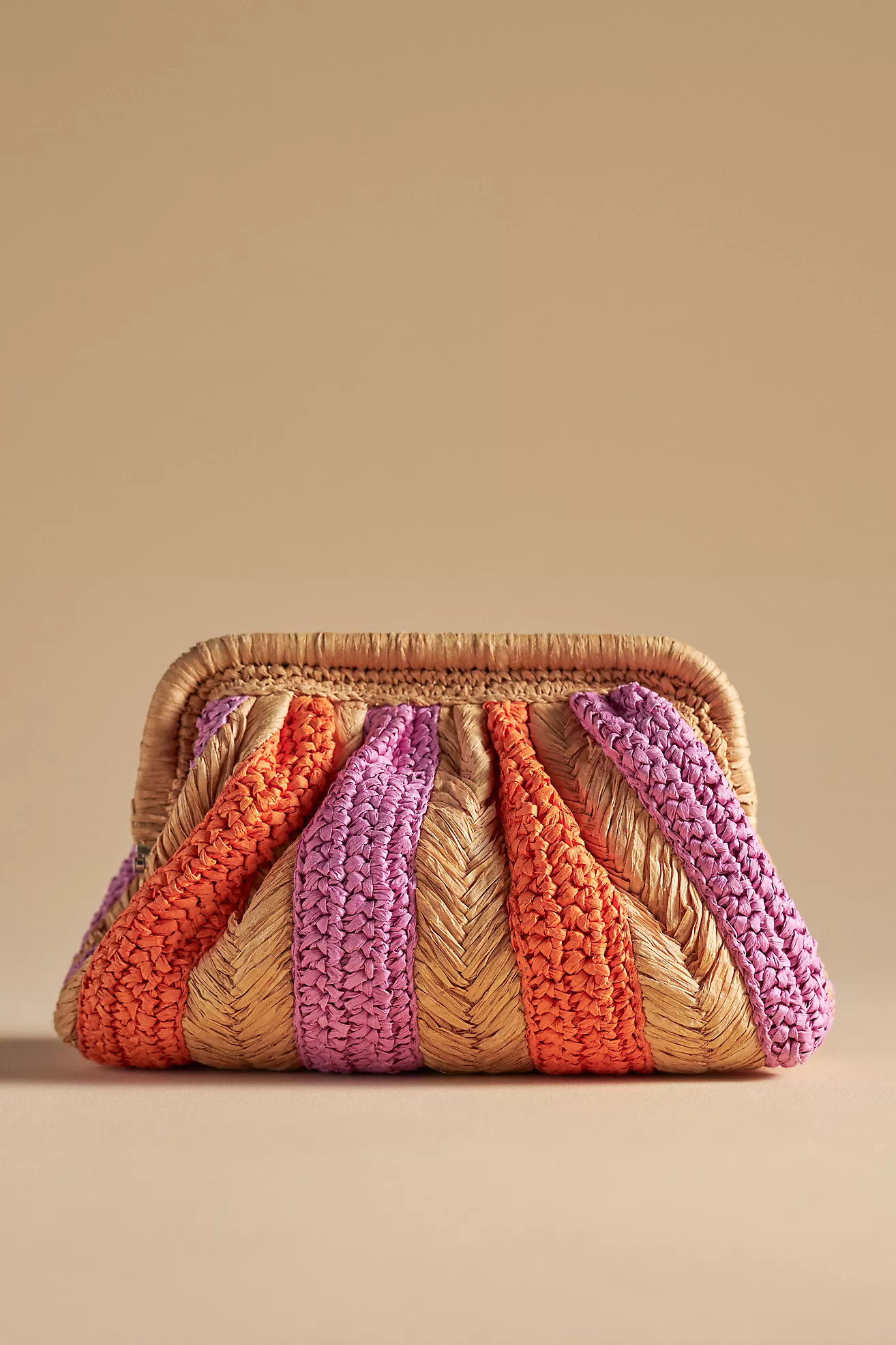 The Frankie Clutch: Striped Raffia Edition | Anthropologie (US)