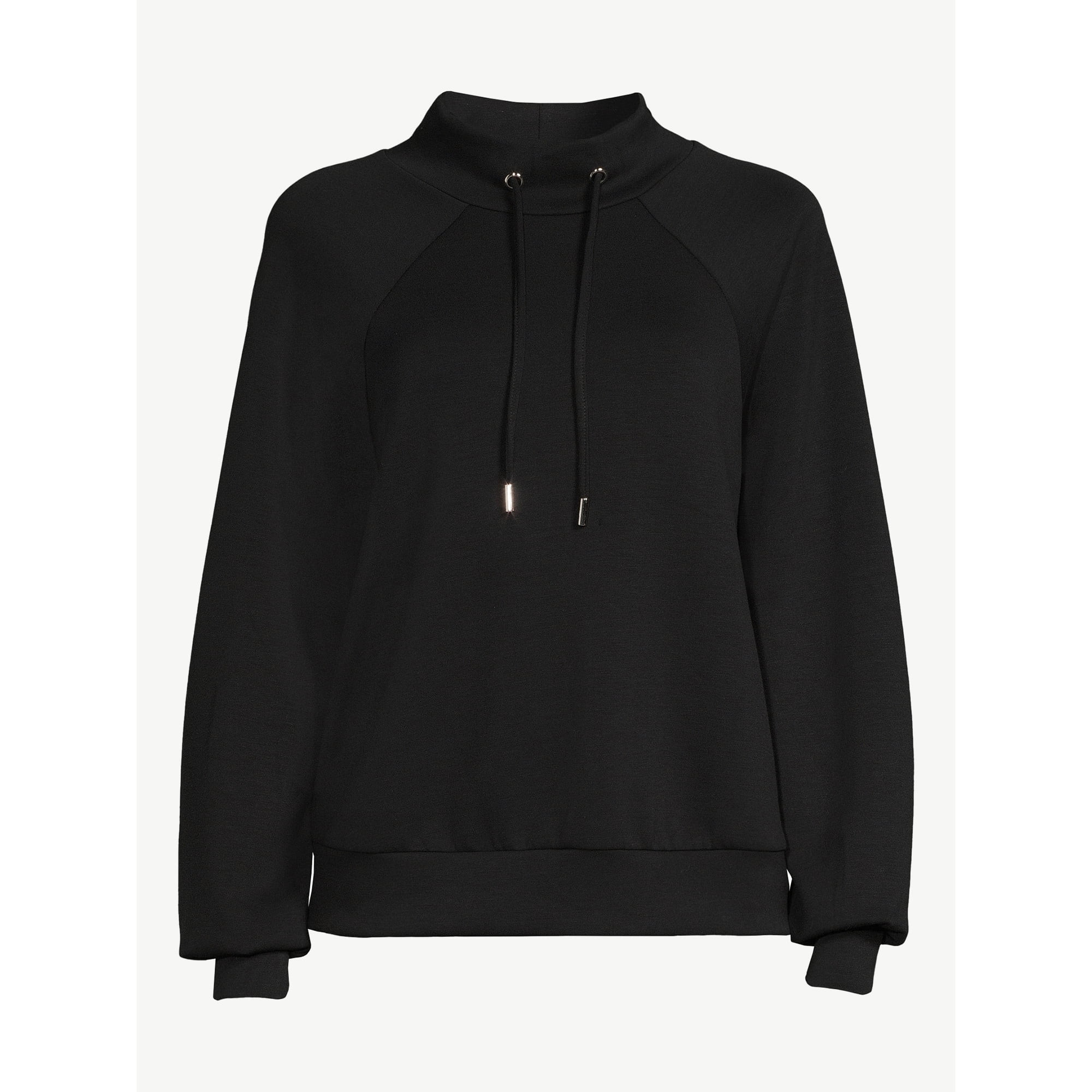 Scoop Women's Ultimate ScubaKnit Funnel Neck Sweatshirt, Sizes XS-XXL - Walmart.com | Walmart (US)