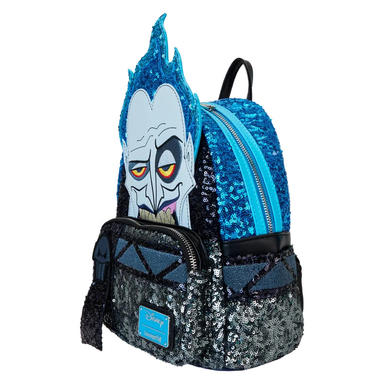 Loungefly Disney Hercules Hades Underworld God Sequin Cosplay Mini Backpack | Walmart (US)