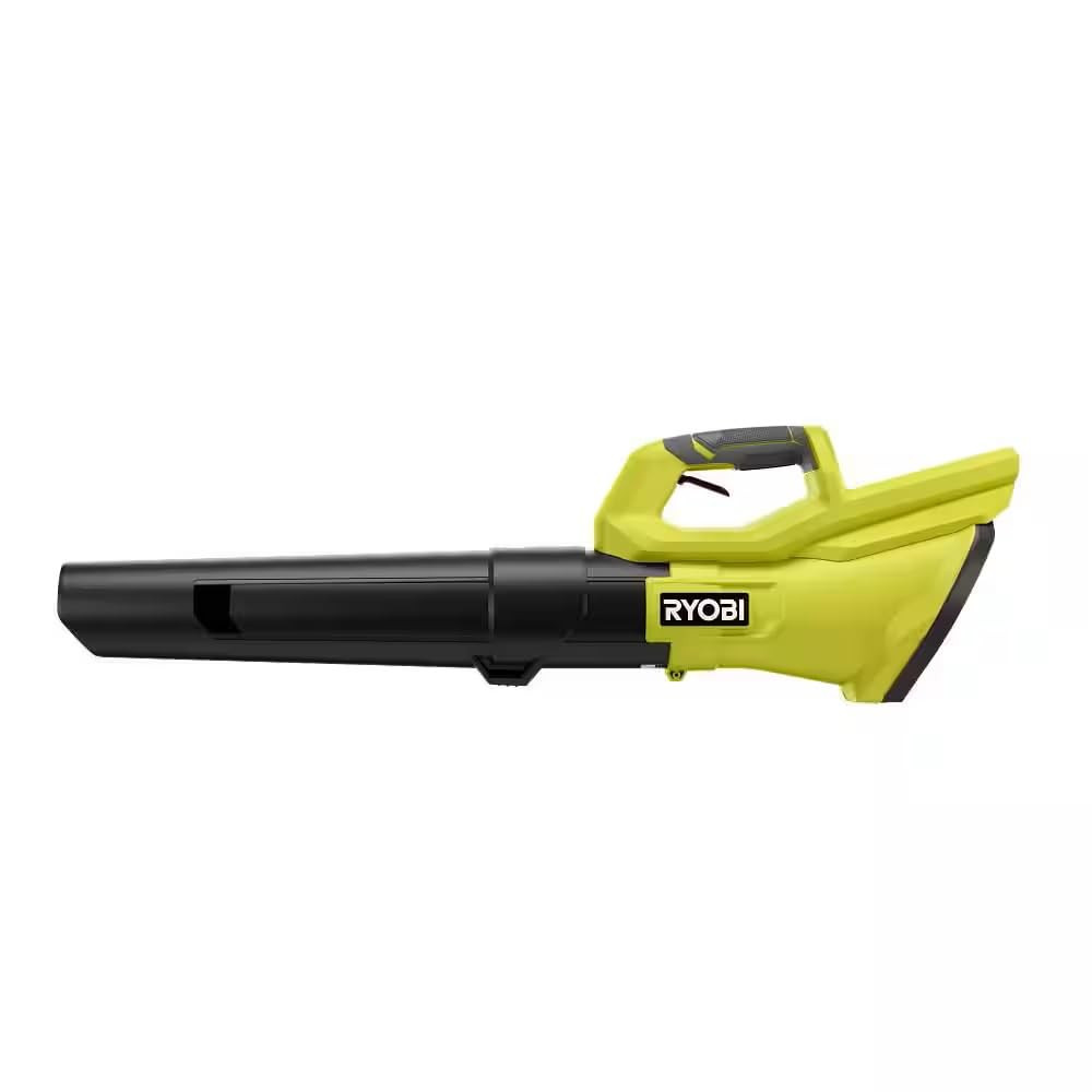 RYOBI 40-Volt Lithium-Ion Cordless Variable-Speed 120 MPH 550 CFM Leaf Blower (Tool-Only); Battery and Charger Not Included, Green, RY40LB01B | Amazon (US)