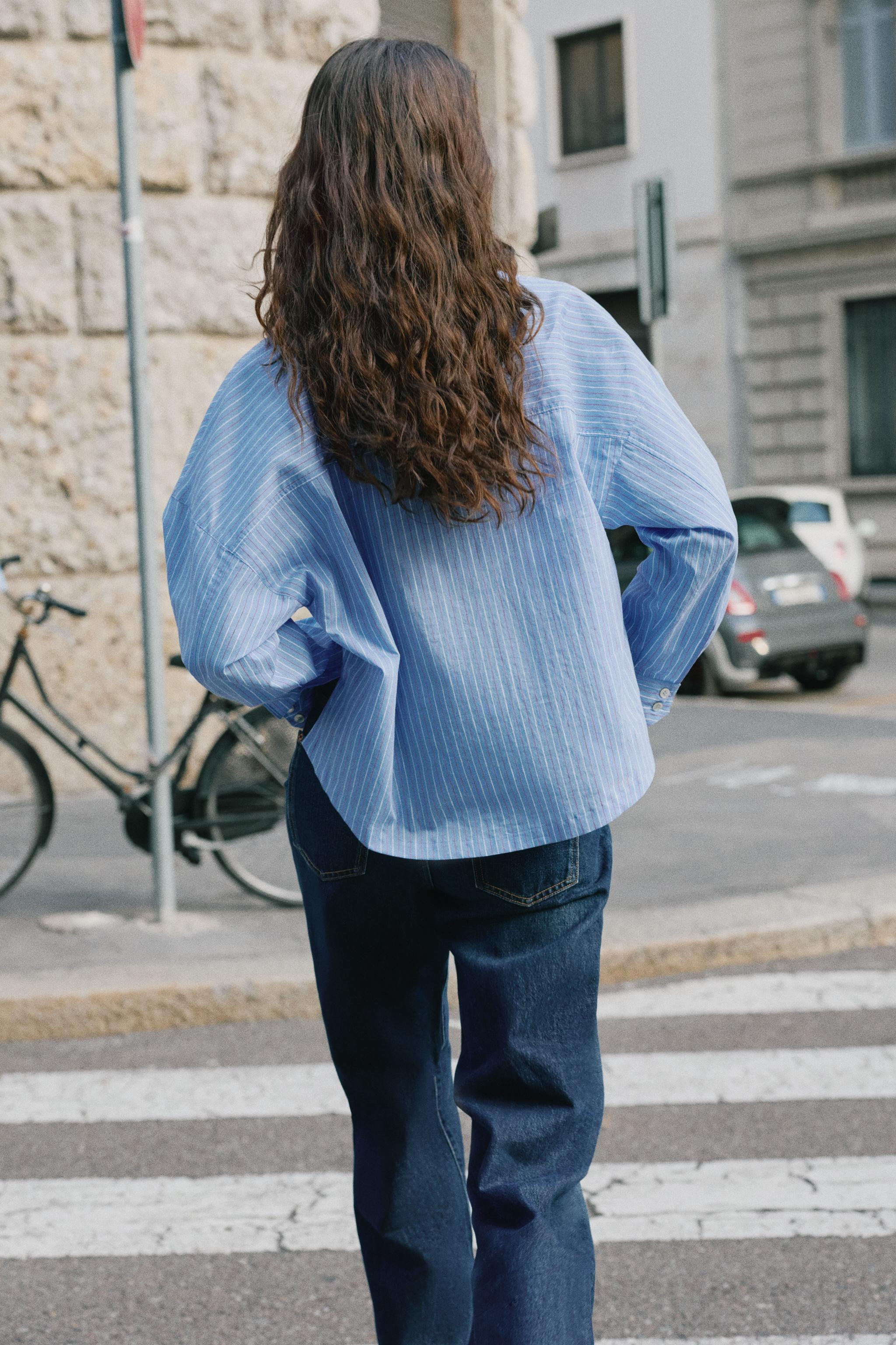 POPLIN BUTTON SHIRT | Zara US