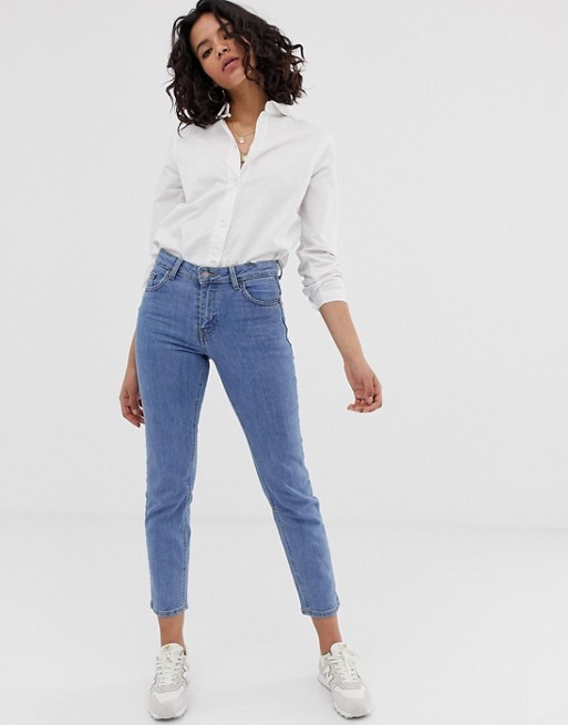 Dr Denim Edie High Waisted Slim Mom Jean | ASOS US