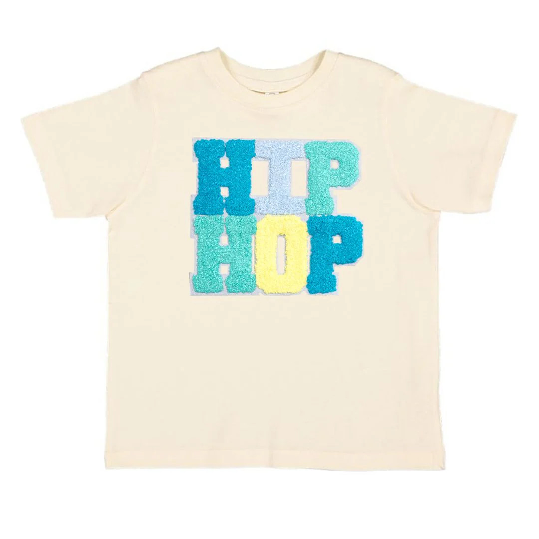 Hip Hop Patch Easter Short Sleeve T-Shirt - Natural | Sweet Wink