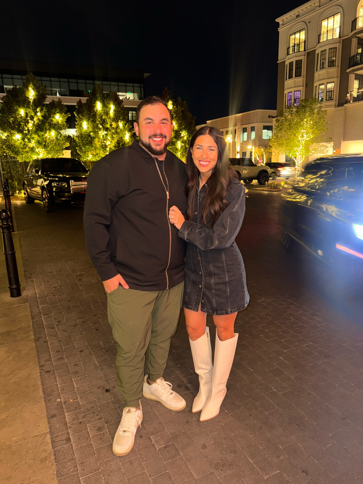 Dress: small

Denim dress for date night!